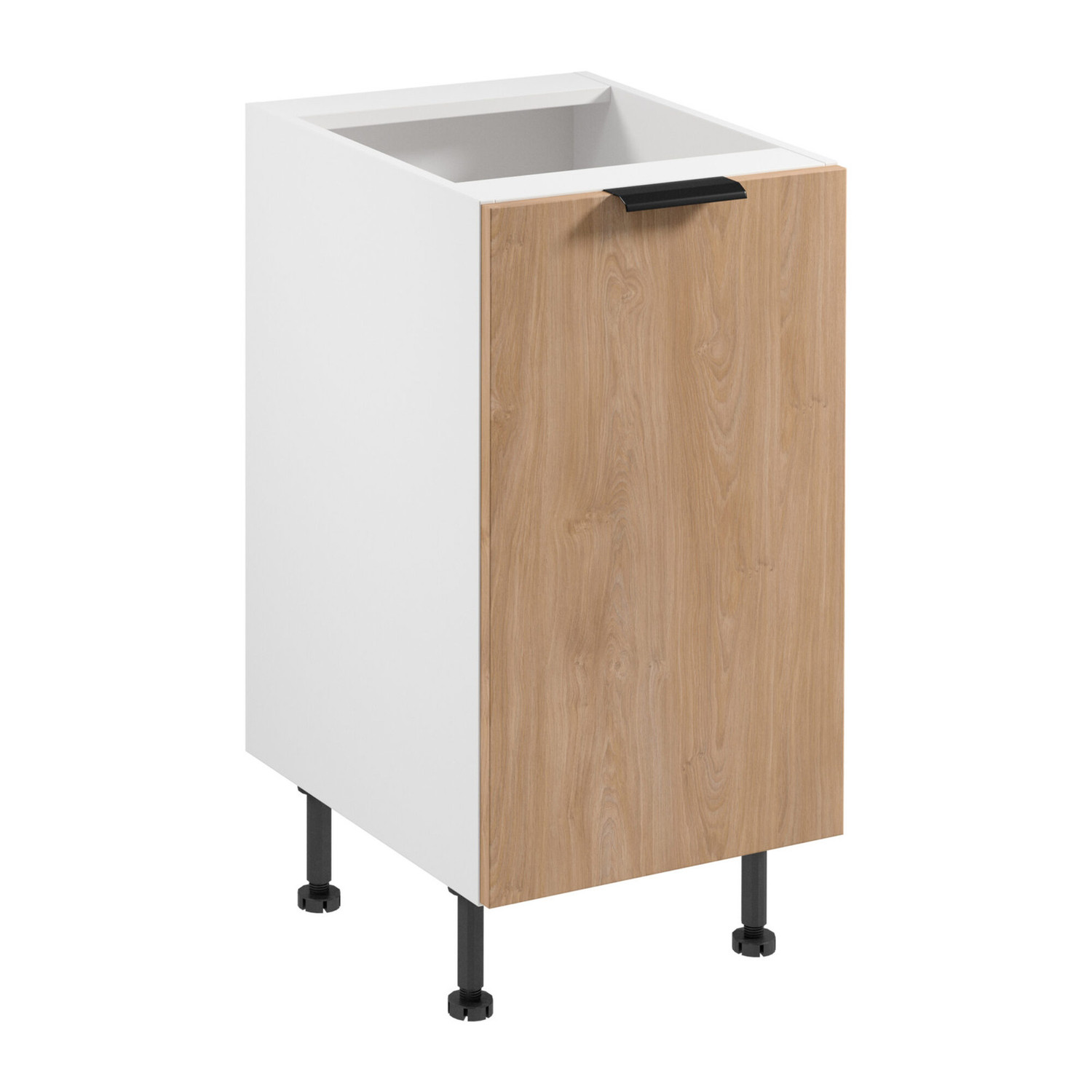 Kuchyňsk&aacute; skř&iacute;ňka SORENTO D45 - P/L - b&iacute;l&aacute; Puccini