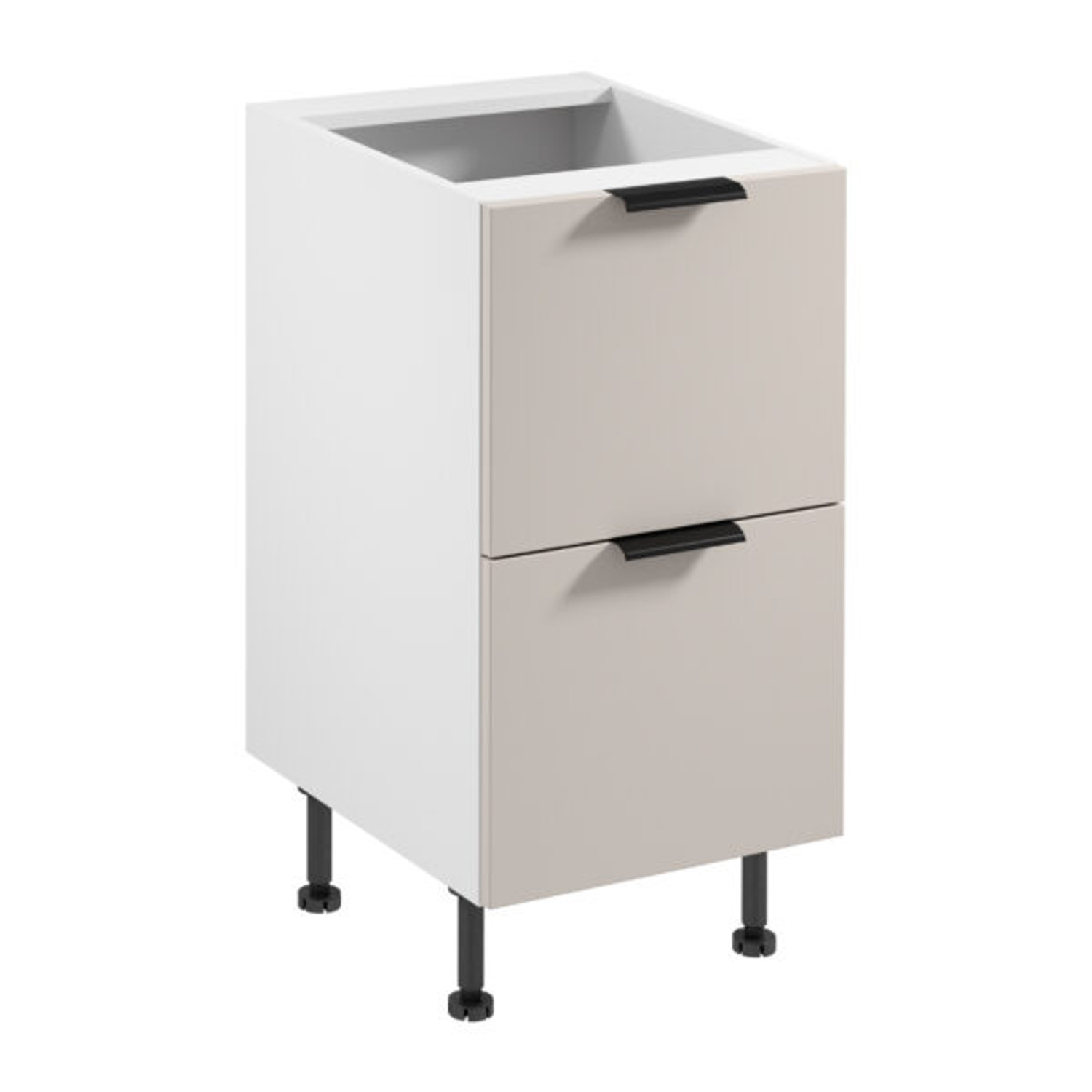 Kuchyňsk&aacute; skř&iacute;ňka SORENTO D45S2 AX - b&iacute;l&aacute; B&eacute;žov&aacute;