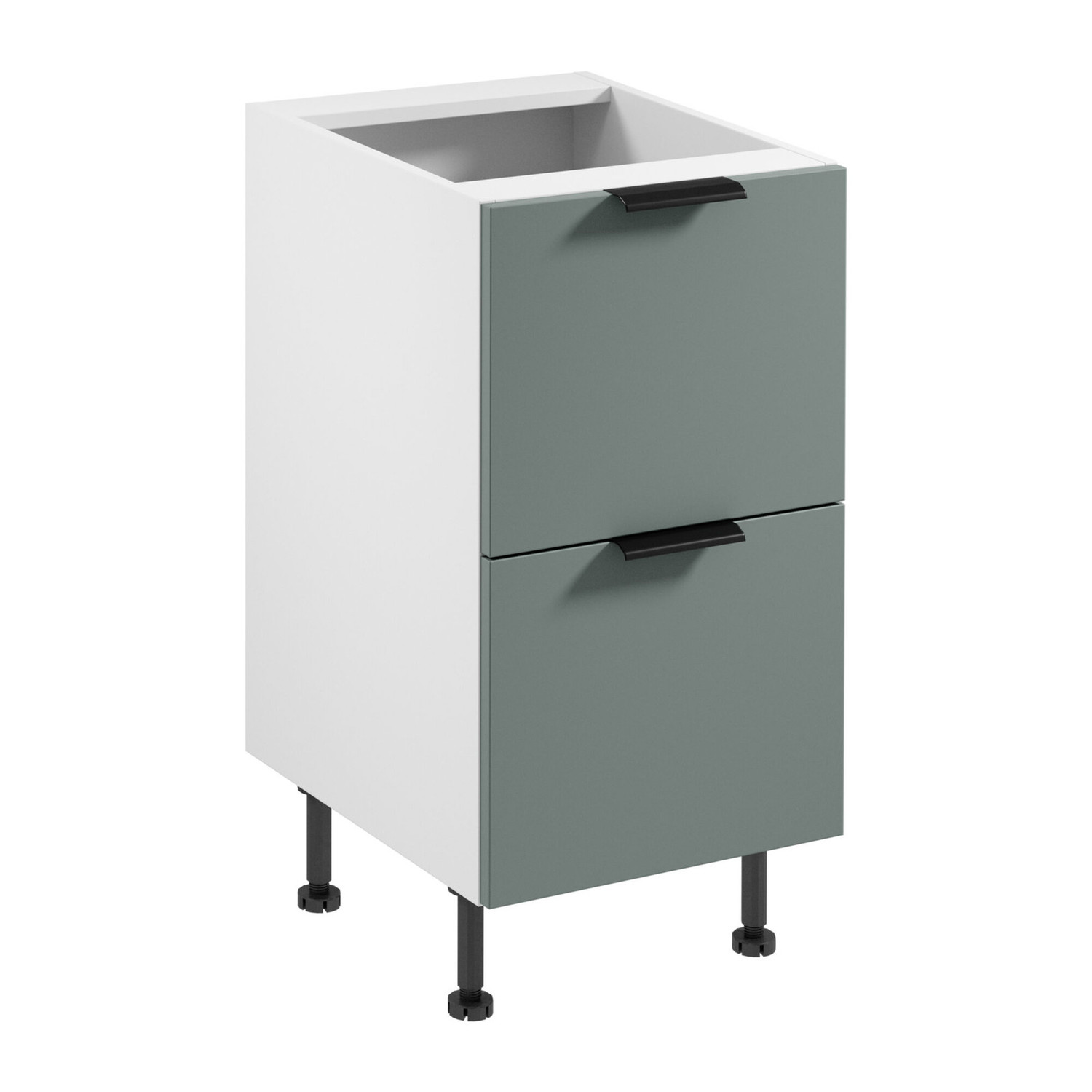 Kuchyňsk&aacute; skř&iacute;ňka SORENTO D45S2 AX - b&iacute;l&aacute; Zelen&aacute;