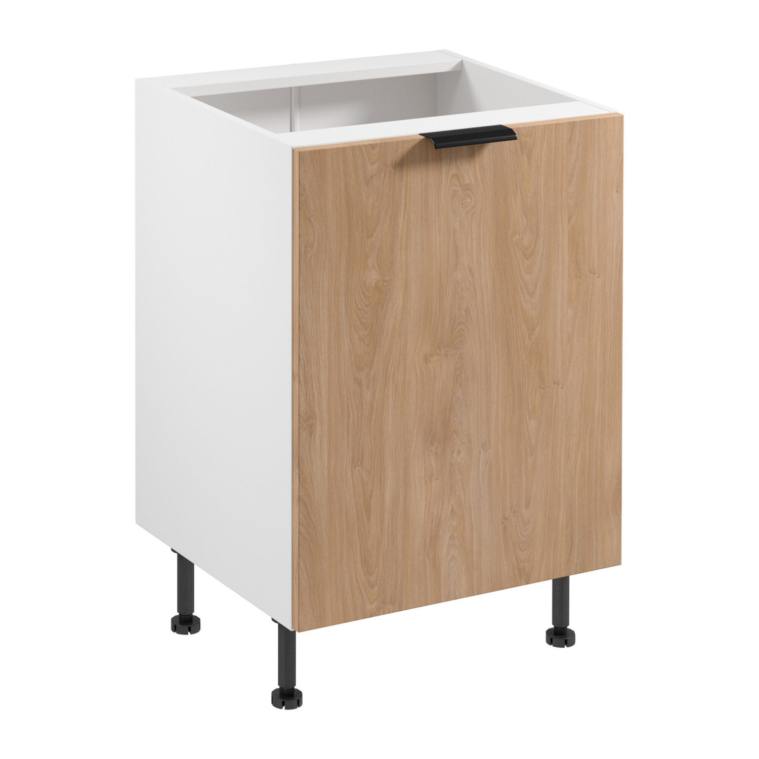 Kuchyňsk&aacute; skř&iacute;ňka SORENTO D60 - P/L - b&iacute;l&aacute; Puccini