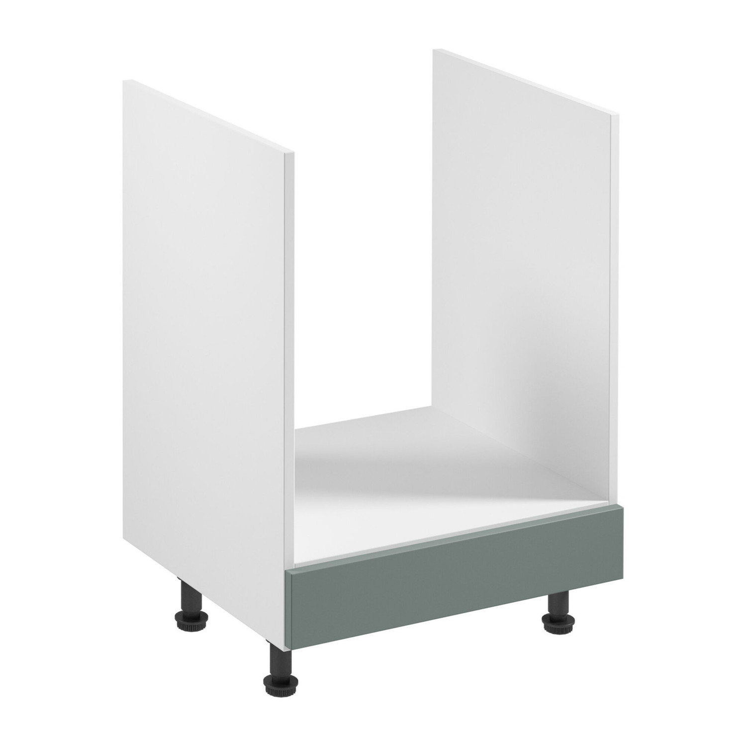 Kuchyňsk&aacute; skř&iacute;ňka SORENTO D60ZK -  b&iacute;l&aacute; Zelen&aacute;