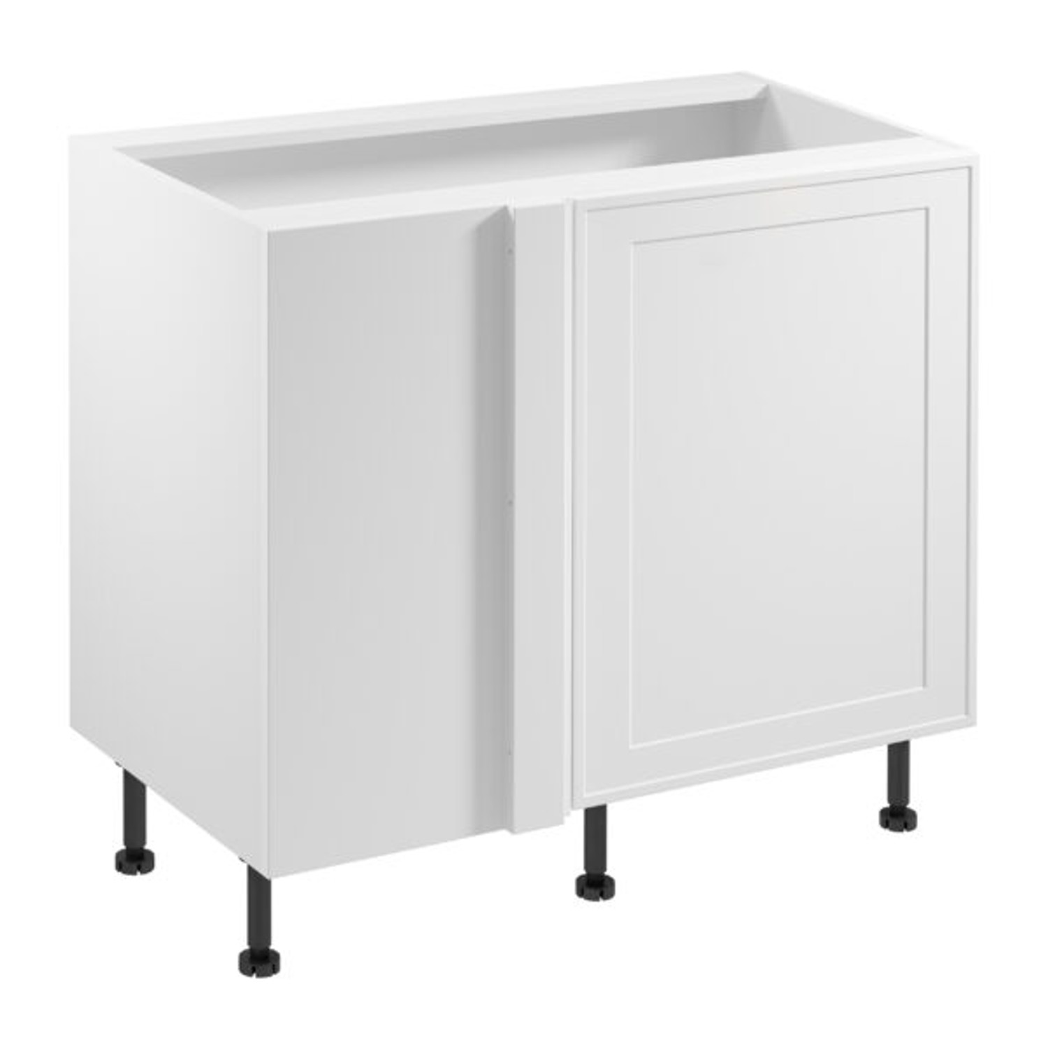 Kuchyňsk&aacute; skř&iacute;ňka SORENTO D100N - P/L - b&iacute;l&yacute; r&aacute;m