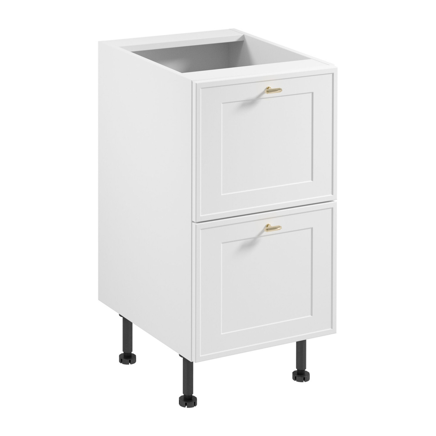 Kuchyňsk&aacute; skř&iacute;ňka SORENTO D45S2 AX - b&iacute;l&yacute; r&aacute;m