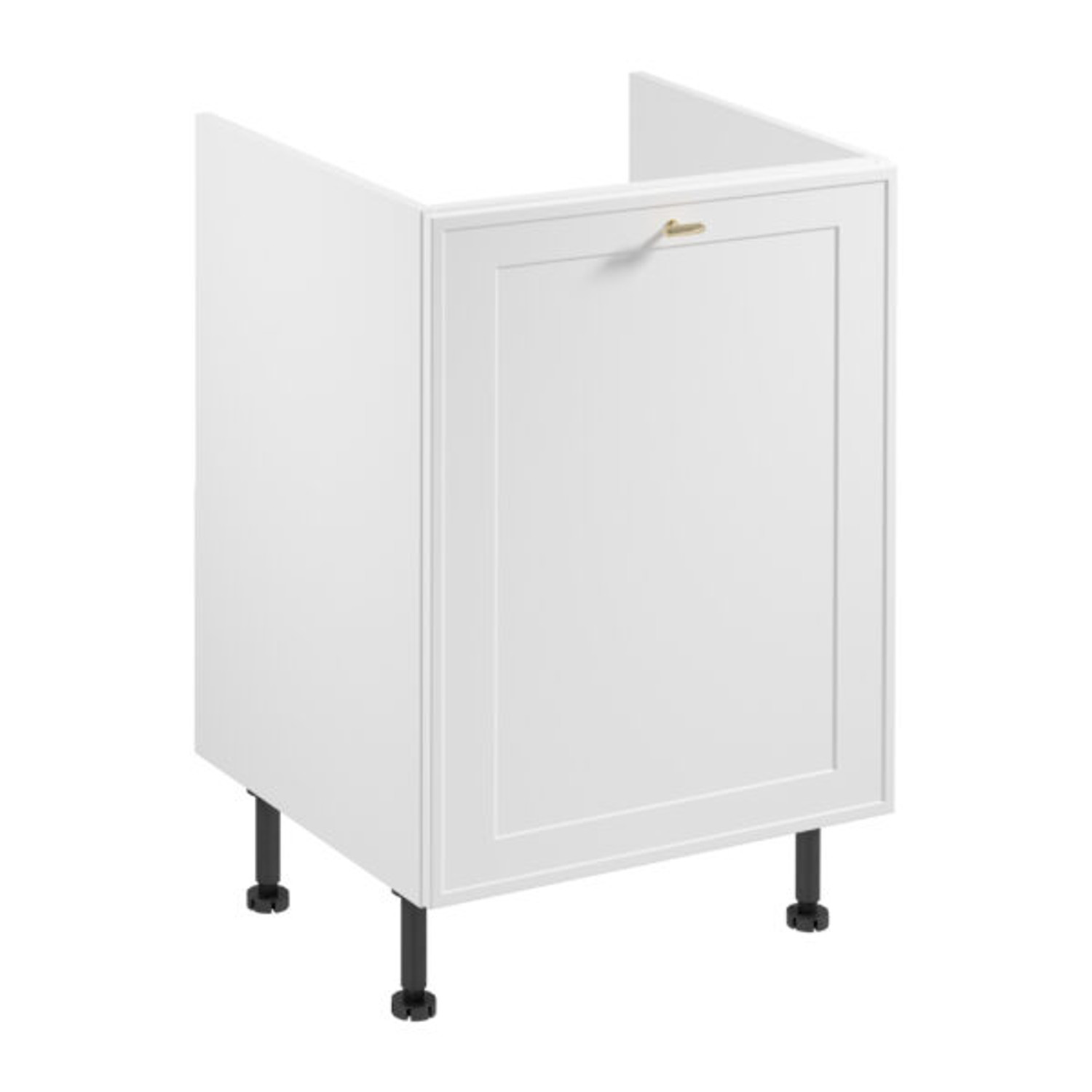 Kuchyňsk&aacute; skř&iacute;ňka SORENTO D60Z - P/L - b&iacute;l&yacute; r&aacute;m