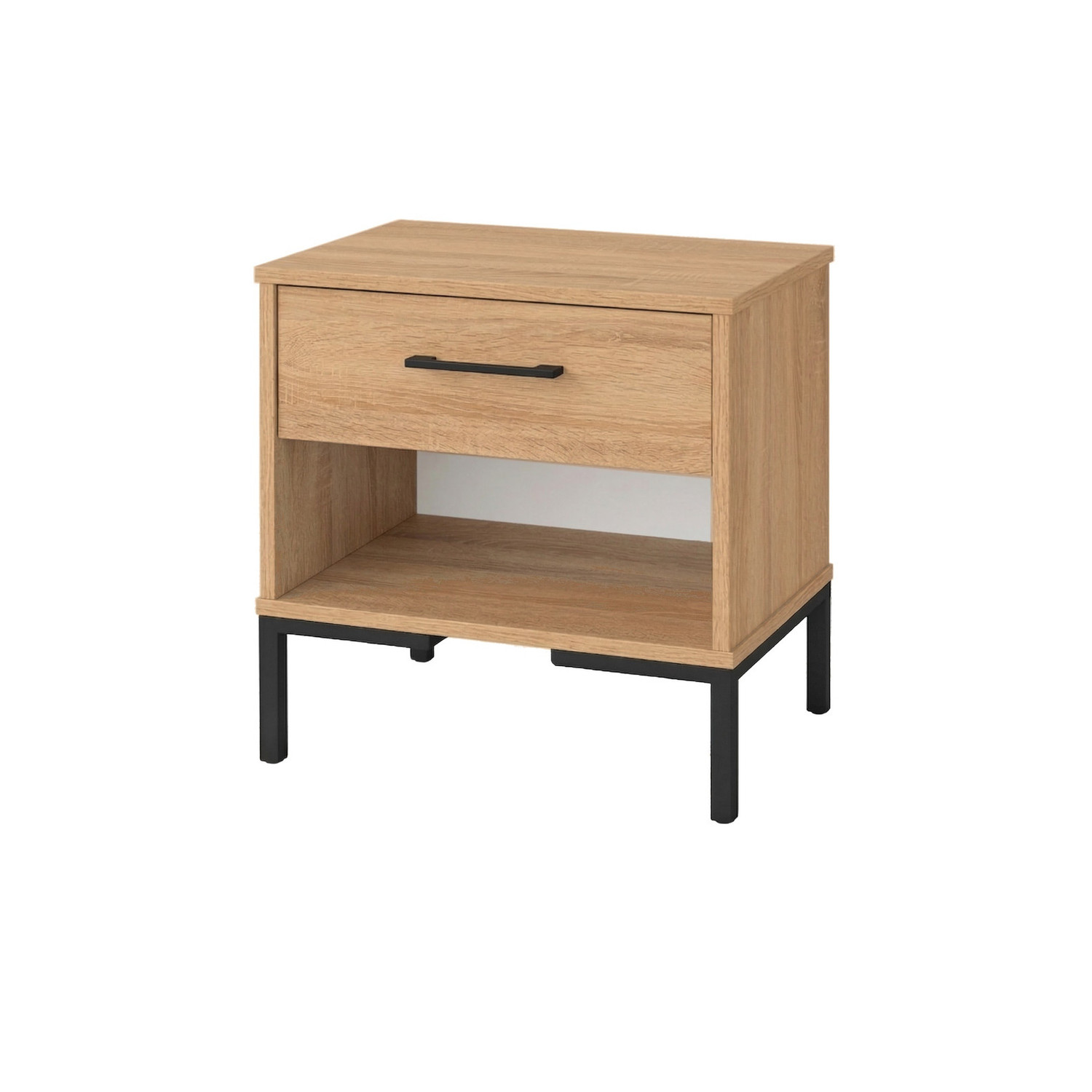 Noční stolek na nožičkách - dub artisan