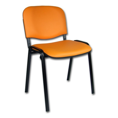 Konferenční židle ISO eko-kůže Oranžová D20 EKO
