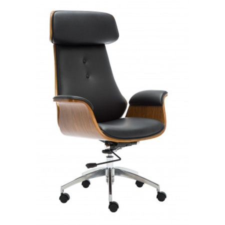 Kancelářská židle Frodo - černá/ořech