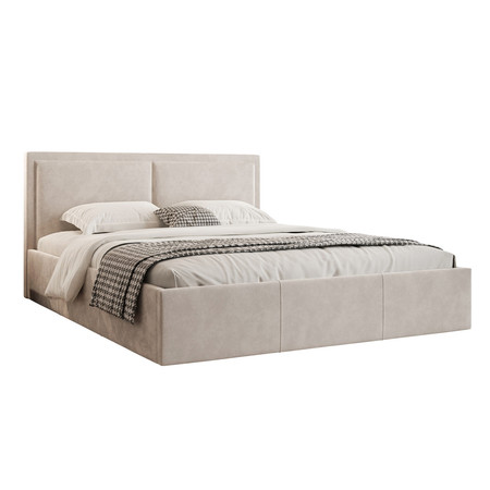 Čalouněná postel Soave II rozměr 160x200 cm Béžová I