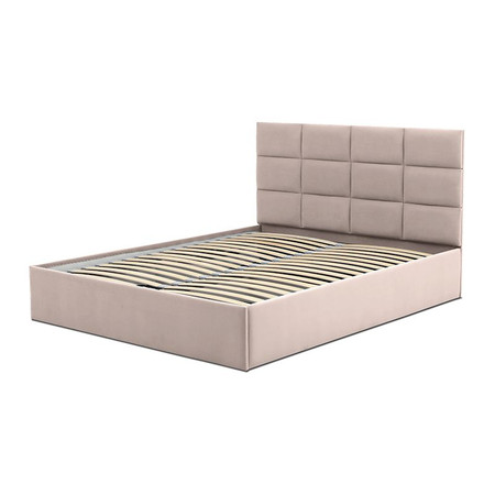 Čalouněná postel TORES bez matrace rozměr 180x200 cm Béžová