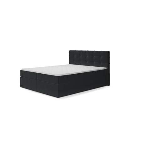 Čalouněná postel RIVA s pružinovou matrací rozměr180x200 cm Světle šedá