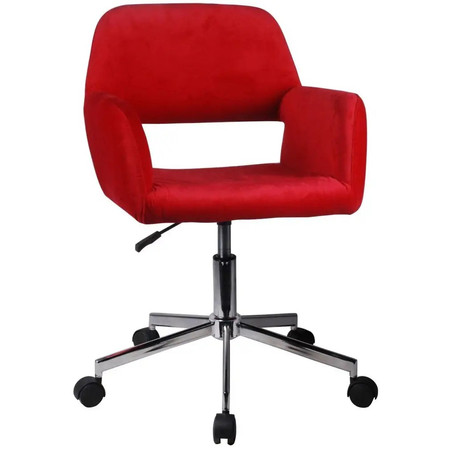 Otočná židle FD-22 - červená