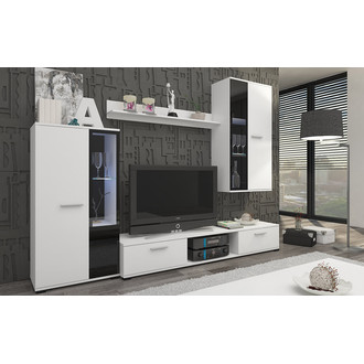 Obývací stěna OSKAR bílá