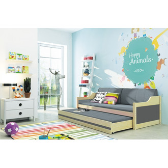 Dětská postel nebo gauč s výsuvnou postelí DAVID 190x80 cm