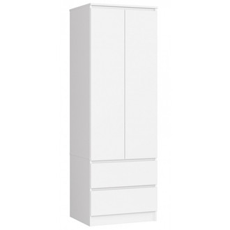 Šatní skříň STAR S60 2D2SZ bílá