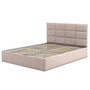 Čalouněná postel TORES bez matrace rozměr 160x200 cm Béžová