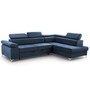 Rohová sedací souprava Madryt Pravá Modrá