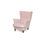 Křeslo Ušák Zella Růžová