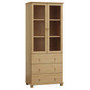 Vitrína RW104 90x42 cm Borovice