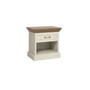 Noční stolek Royal SN Bílá/Dub