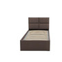 Čalouněná postel MONOS bez matrace rozměr 90x200 cm Kakao