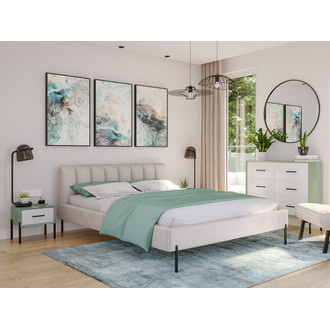 Čalouněná postel MILAN rozměr 140x200 cm