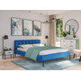Čalouněná postel MILAN rozměr 180x200 cm Modrá