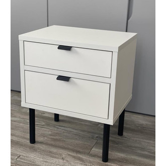 Noční stolek BASIA - bílá matná