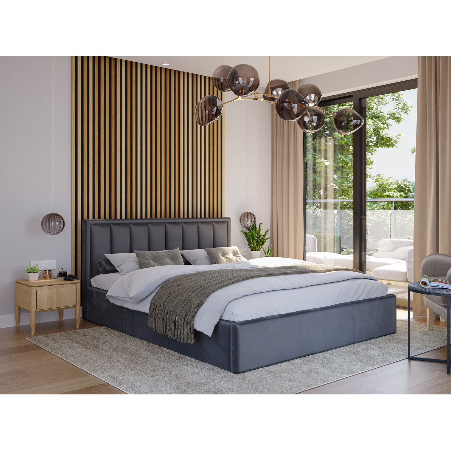 aloun n Postel MOON Rozm r 120x200 Cm ed SG N bytek aloun-n-postel-moon-rozm-r-120x200-cm-ed-sg-n-bytek