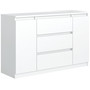 Komoda 2D3D 120 cm M400 - bílá