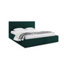 Čalouněná postel HILTON 140x200 cm Zelená