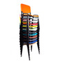 Konferenční plastová židle ISO Oranžová - galerie #13