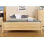 Postel JULIA 160x200cm z masivu borovice Dub - galerie #2