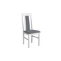 Jídelní židle NILO 2 Tkanina 12B Bílá - galerie #1