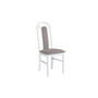 Jídelní židle PIANO Bílá Tkanina 3B - galerie #1
