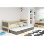 Dětská postel s výsuvnou postelí RICO 190x80 cm Bílá Šedá - galerie #6