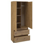 Šatní skříň SS-90 dub artisan - galerie #1
