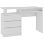 Počítačový stůl CLP 135cm bílá - galerie #3
