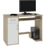 Počítačový stůl JAY sonoma/bílá - galerie #1