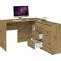 Počítačový stůl s komodou 2D3S dub artisan - galerie #2