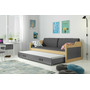 Dětská postel nebo gauč s výsuvnou postelí DAVID 200x90 cm Růžová Bílá - galerie #9