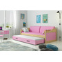 Dětská postel nebo gauč s výsuvnou postelí DAVID 200x90 cm Růžová Borovice - galerie #7