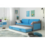 Dětská postel nebo gauč s výsuvnou postelí DAVID 200x90 cm Modrá Bílá - galerie #10