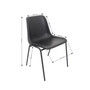 Konferenční židle Maxi černá Krémová - galerie #8