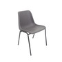 Konferenční židle Maxi černá Světle šedá - galerie #1
