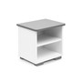 Noční stolek PABIS-bílá/šedá - galerie #1