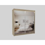 Kvalitní Šatní Skříň Flores 200 cm Bílá - galerie #2