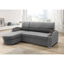 Rohová sedací souprava Megan Levá Tmavě šedá - galerie #3