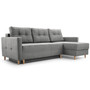 Rohová sedací souprava Metro Levá Šedá - galerie #3