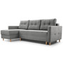 Rohová sedací souprava Metro Levá Šedá - galerie #2