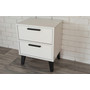 Noční stolek LILI - bílá matná - galerie #3